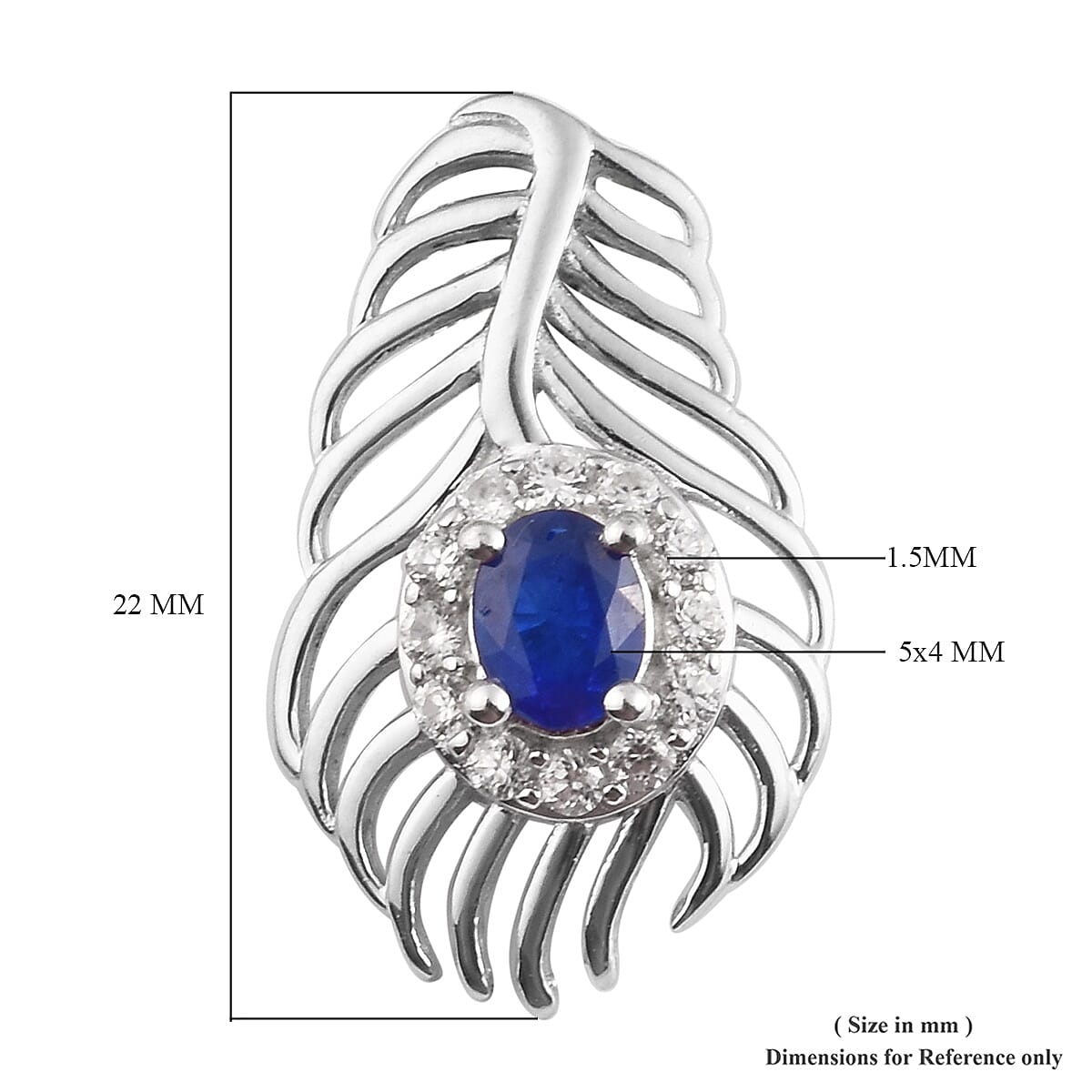 Tanzania Blue Spinel, Natural Cambodian Zircon Earrings (with Push Back) in Platinum Overlay Sterling Silver 1.25  Ct.