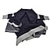 Kris Ana Coloured Border Cardigan One Size - Navy/Grey