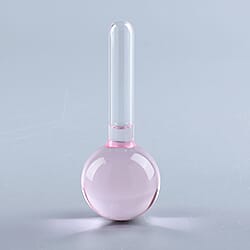 Set of 2 - Facial Massage Ice Globes - Light Pink