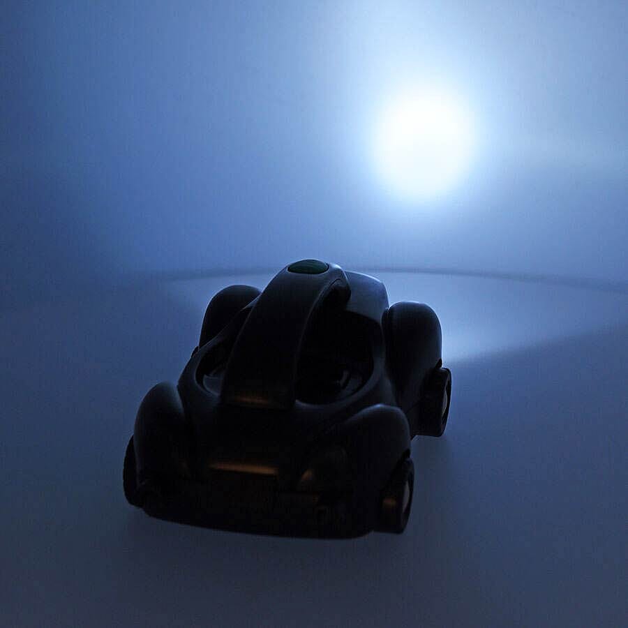 Portable Flashlight Tool Box (Inclds. 1pc Handle, 1pc Prolong Bar, 4pcs Precision Screwdrivers, 8pcs Sockets, and 10pcs Bits) - Red, Green and Black