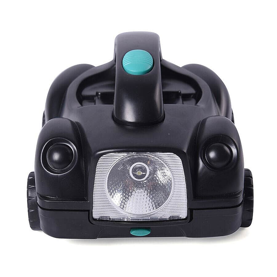 Portable Flashlight Tool Box (Inclds. 1pc Handle, 1pc Prolong Bar, 4pcs Precision Screwdrivers, 8pcs Sockets, and 10pcs Bits) - Red, Green and Black