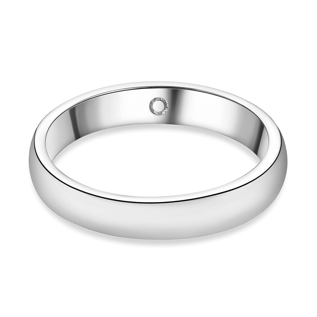 I Love You Engraved Band Ring in Sterling Silver