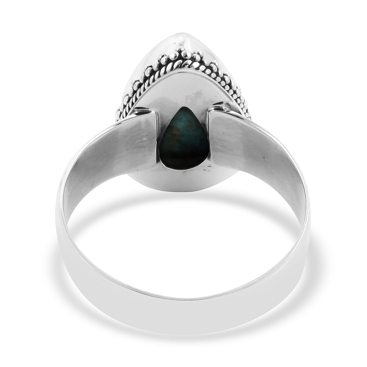 Royal Bali Collection - Chrysocolla Ring in Sterling Silver 4.87 Ct.