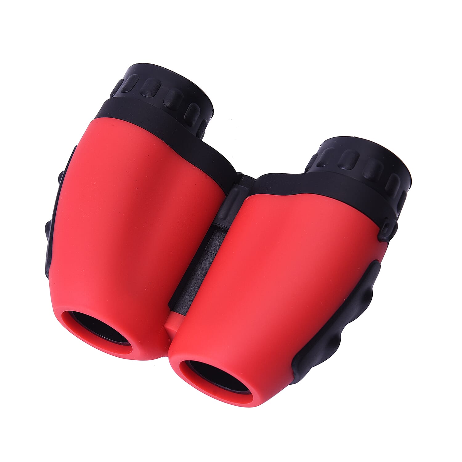 Compact and Lightweight Binoculars (Size 12x8.5cm) - Red