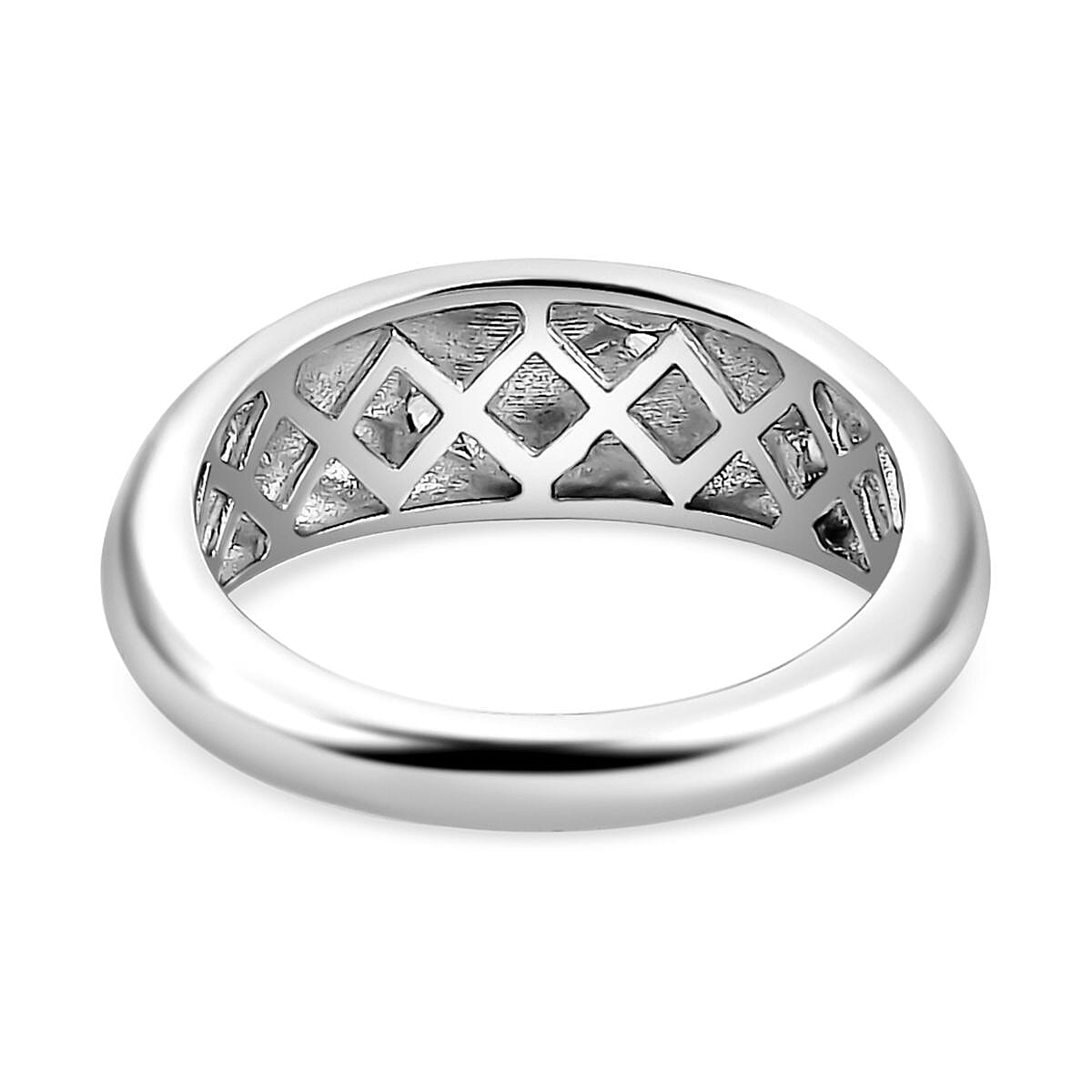Diamond Star Ring in Sterling Silver
