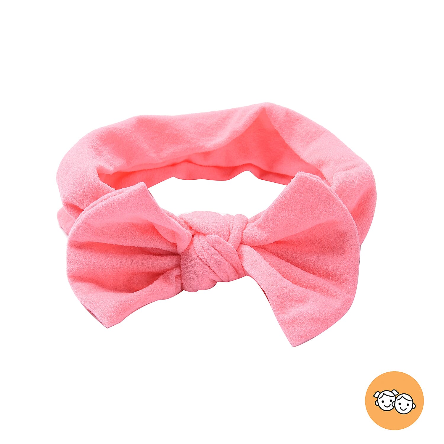 Knot Headband in Pink Colour (Size 15x9 Cm)