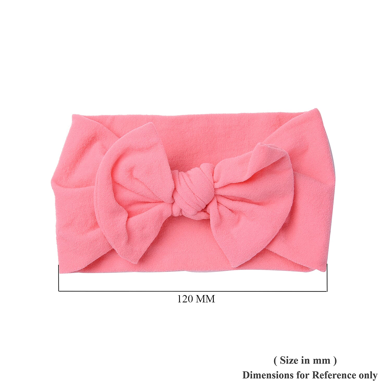 Knot Headband in Pink Colour (Size 15x9 Cm)