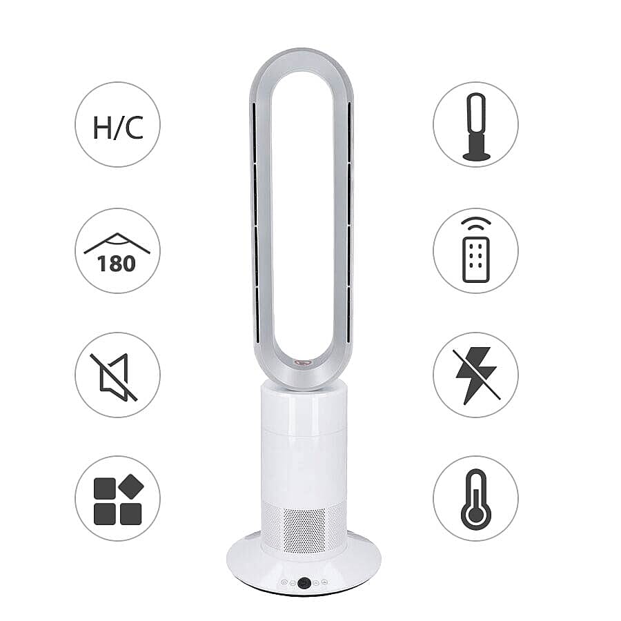 Homesmart 3-in-1 Bladeless Heater, Air Purifier and Fan with Remote Control (Size 85x26x16 Cm)