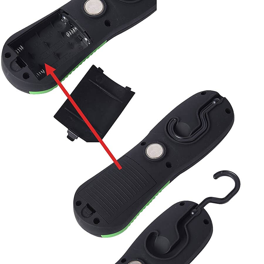 2 Piece Set - LED Light and 7-in-1 Multi Tool - Green