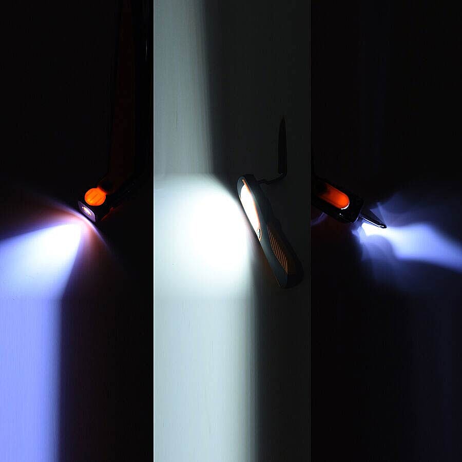 2 Piece Set - LED Light and 7-in-1 Multi Tool - Orange