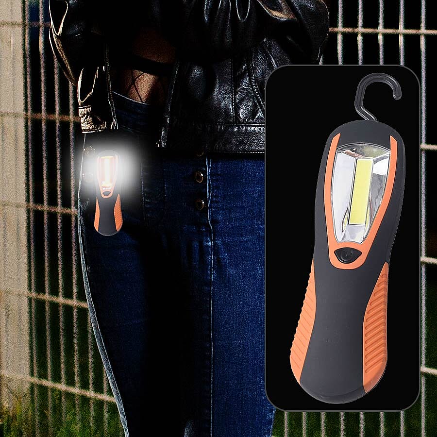 2 Piece Set - LED Light and 7-in-1 Multi Tool - Orange