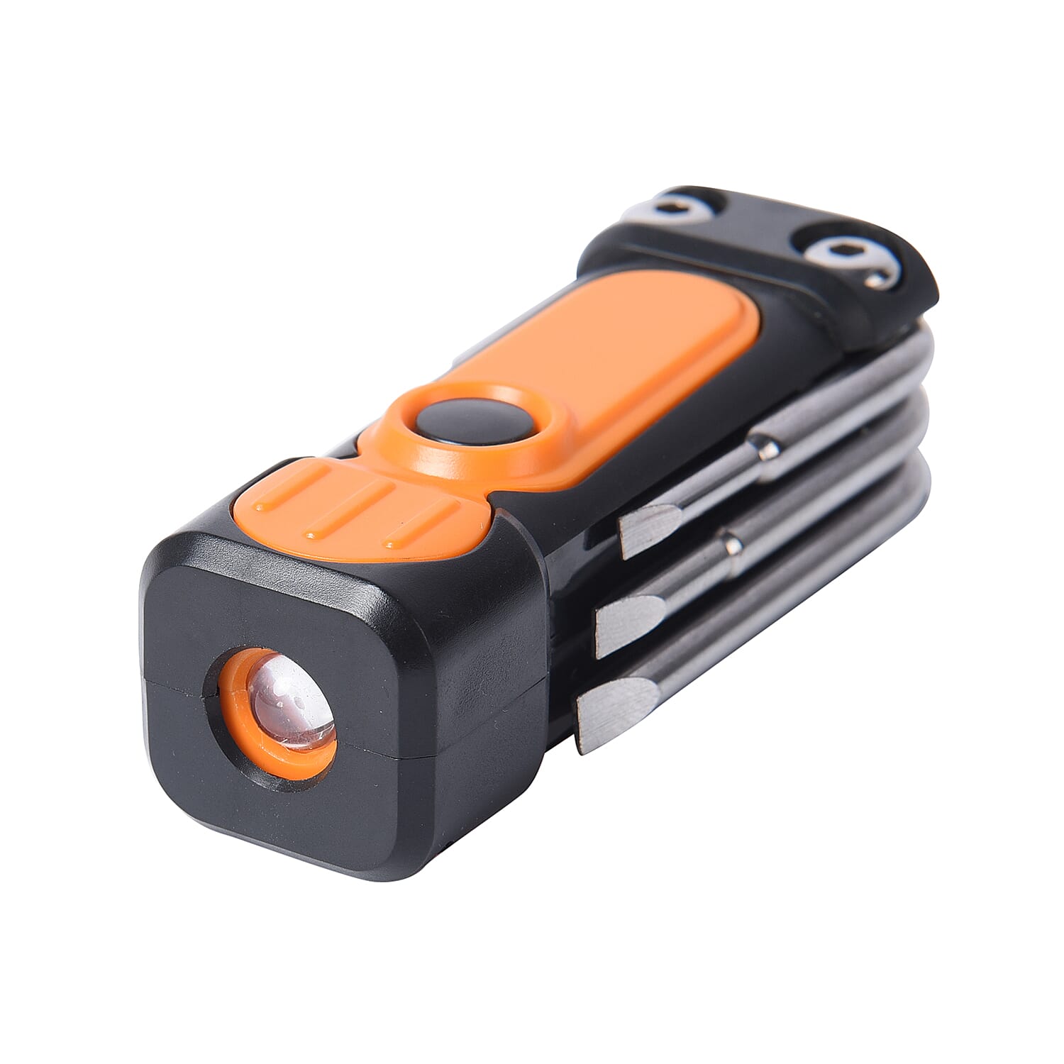 2 Piece Set - LED Light and 7-in-1 Multi Tool - Orange
