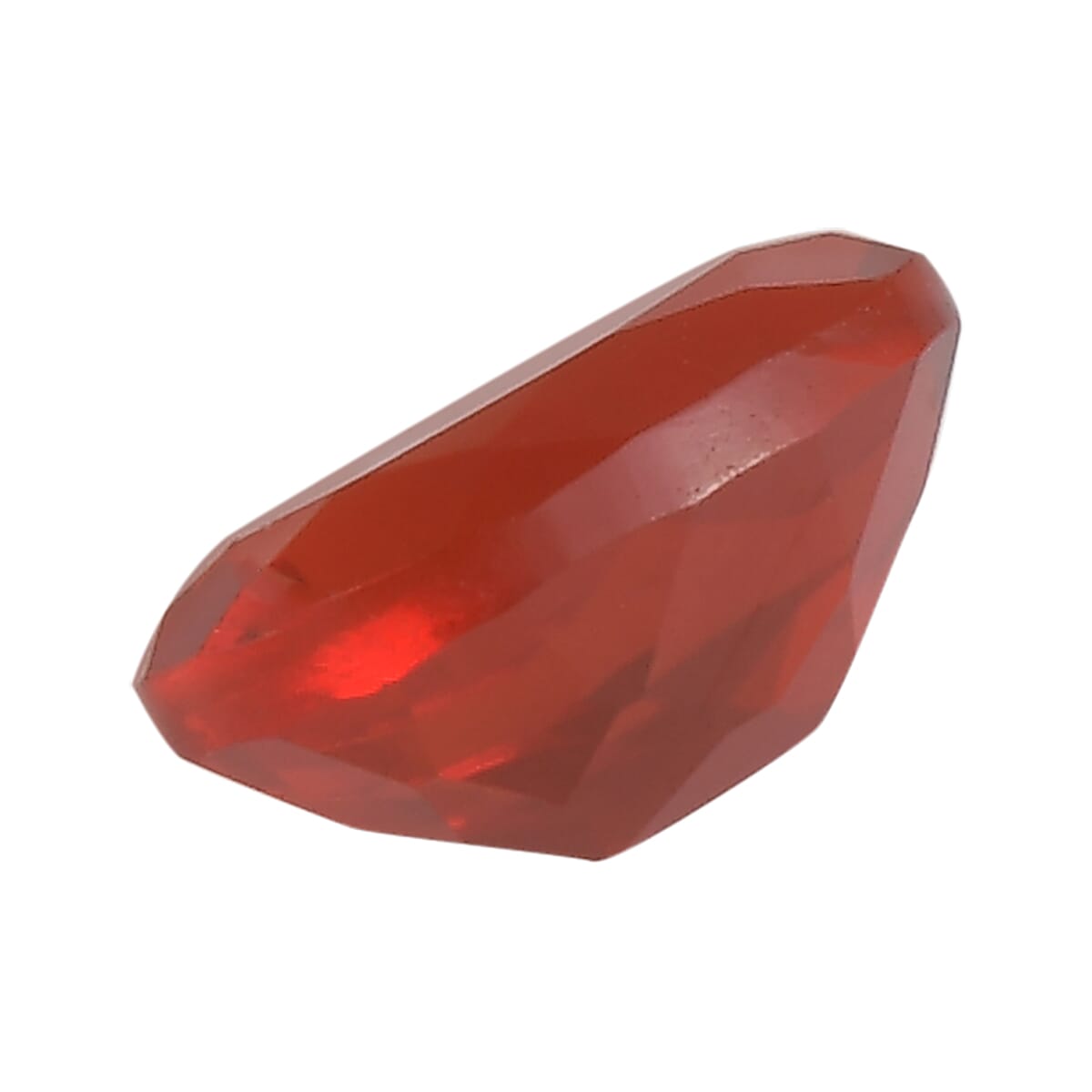 AAAAA Fire Opal Oval 7.00x5.04x3.37 Faceted 0.43 Cts