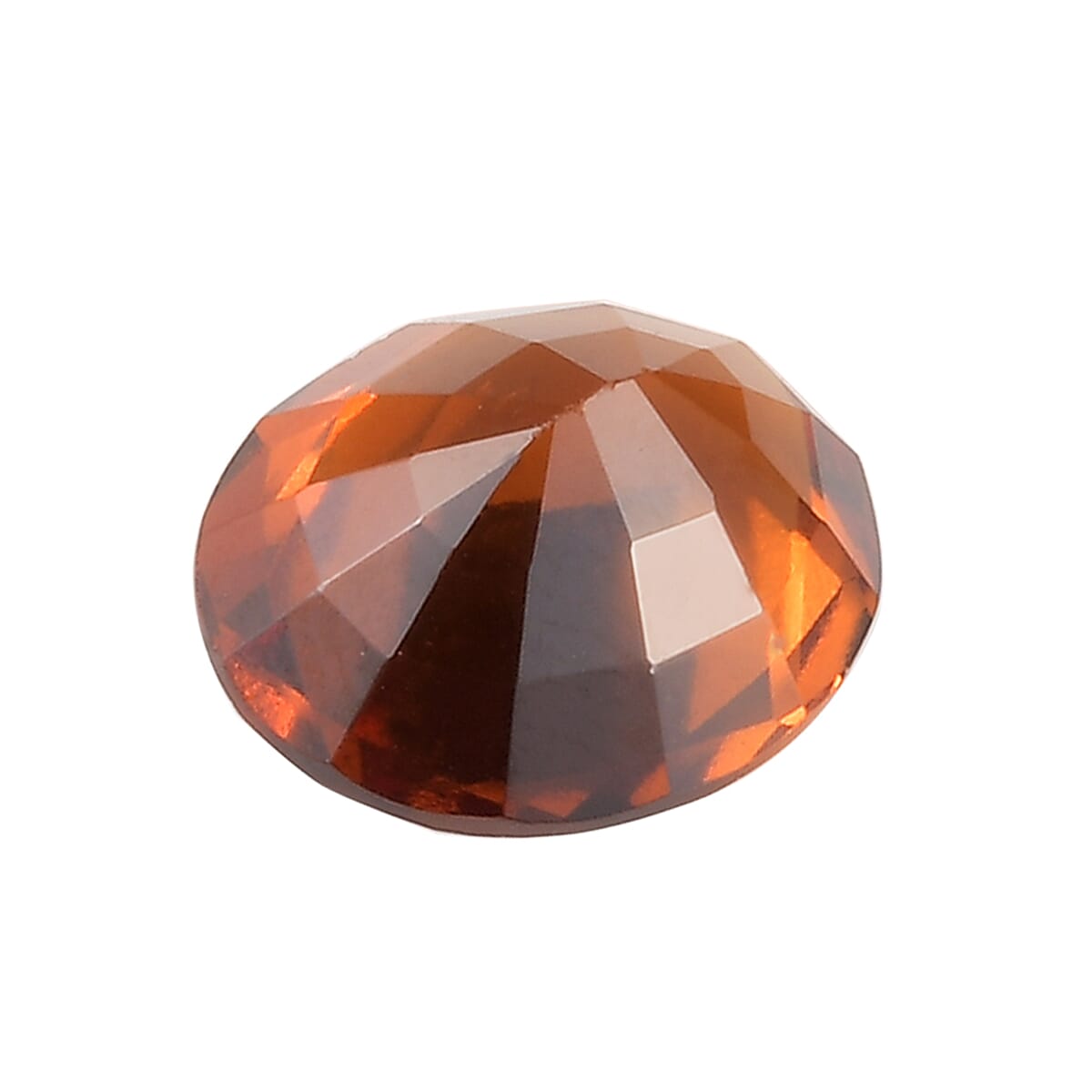 AAA Hessonite Garnet Oval 11x9 Faceted 4.37 Cts