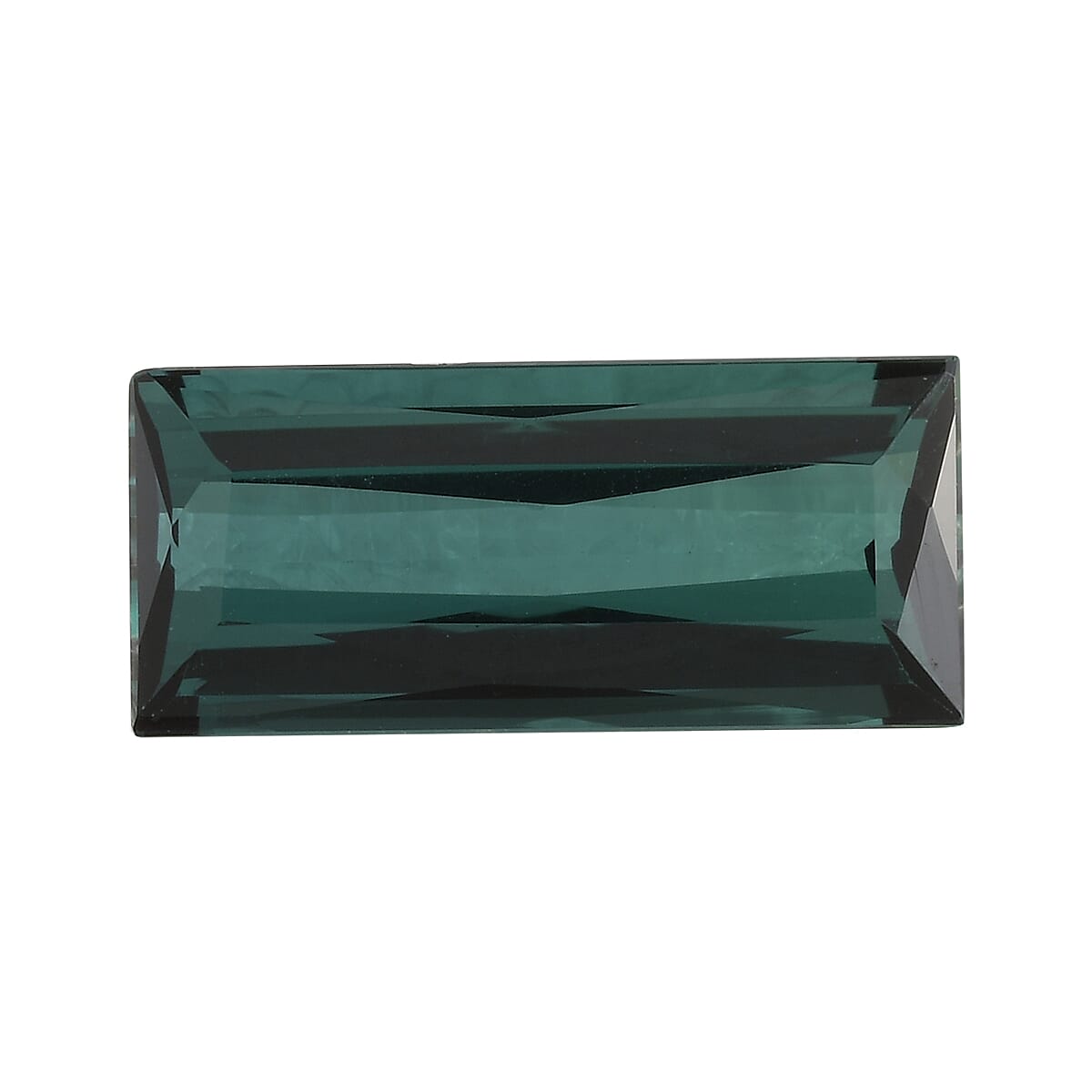 AAA Indicolite Baguette Free 11.80x5.5 Faceted 2.18 Cts