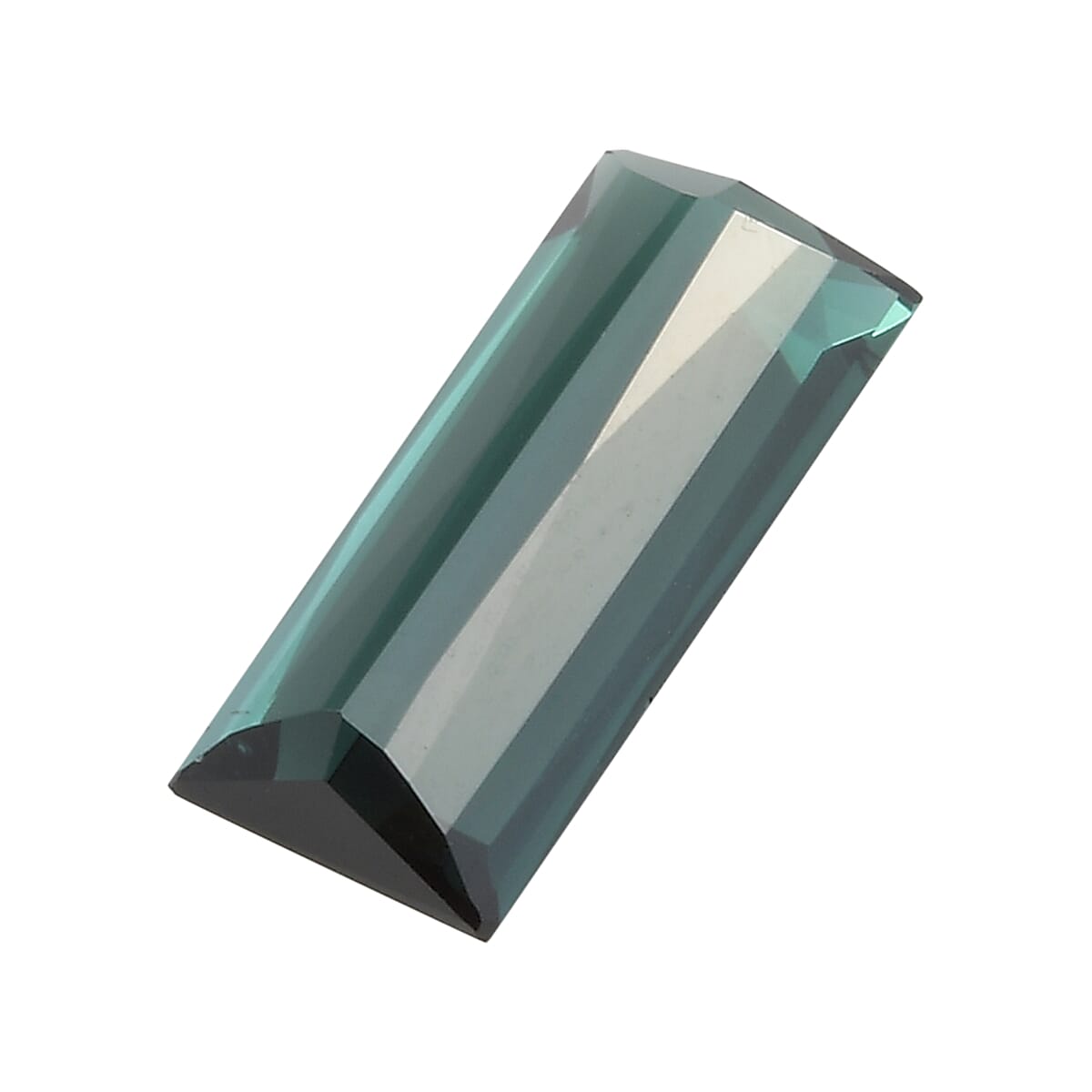 AAA Indicolite Baguette Free 11.80x5.5 Faceted 2.18 Cts