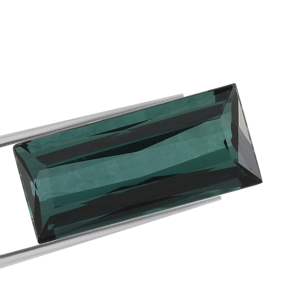 AAA Indicolite Baguette Free 11.80x5.5 Faceted 2.18 Cts