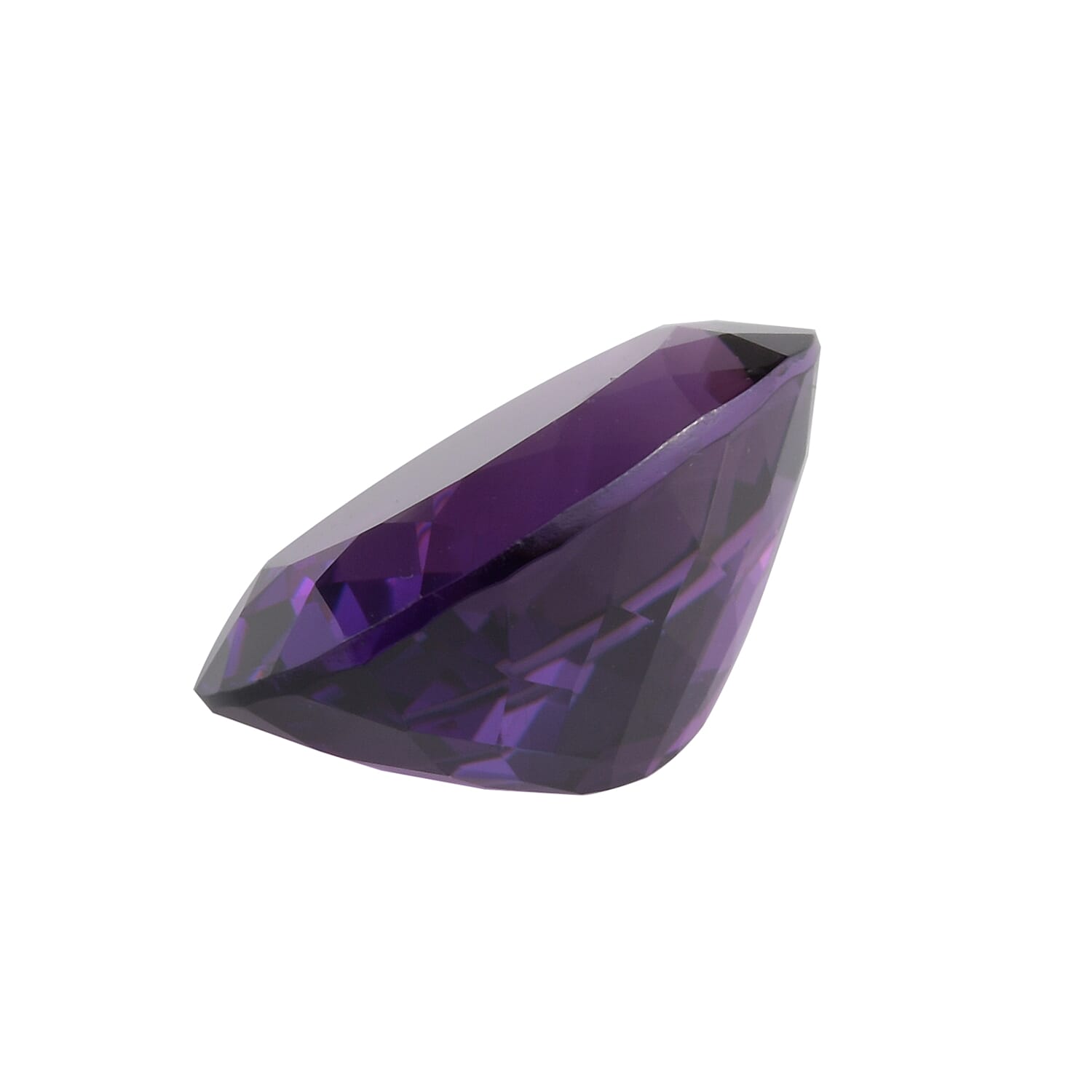 AAA Mashamba Amethyst Oval 16.09x11.95x7.26 Faceted 8.00 Cts