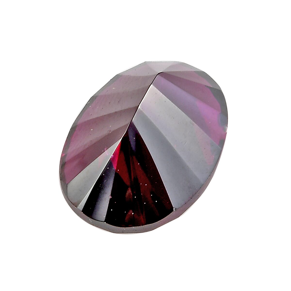 AA Rhodolite Garnet Oval 14x10 Concave 6.61 Cts