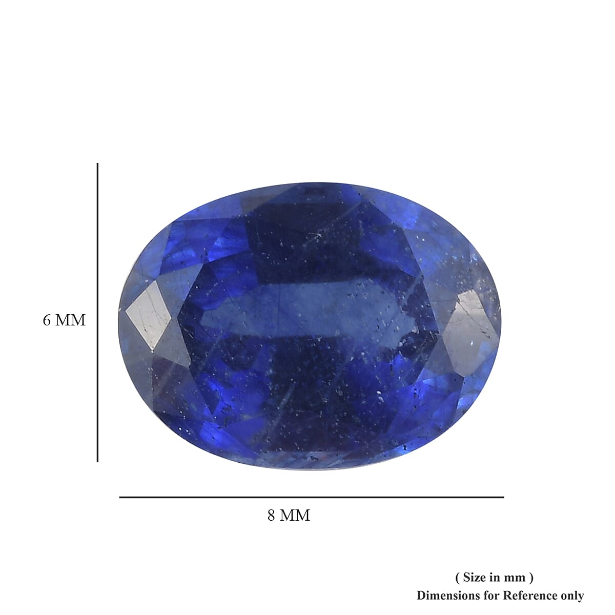 AAA Masoala Sapphire Oval 7.97x6.07x3.94 Faceted 1.34 Cts