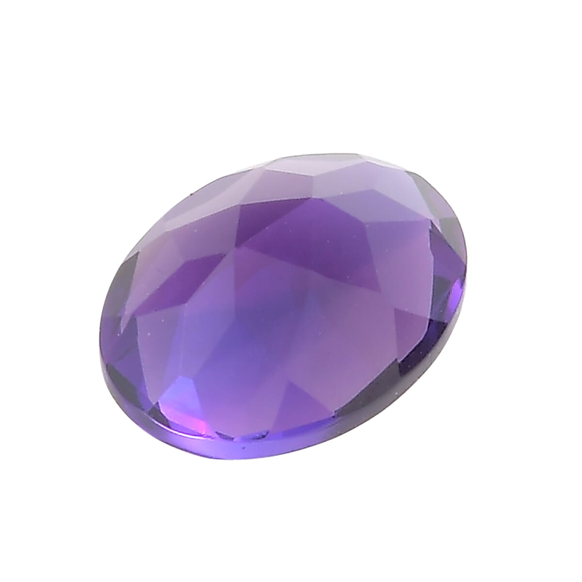 AA Uruguay Amethyst Oval 8.93x7.10x4.68 Faceted 1.53 Cts