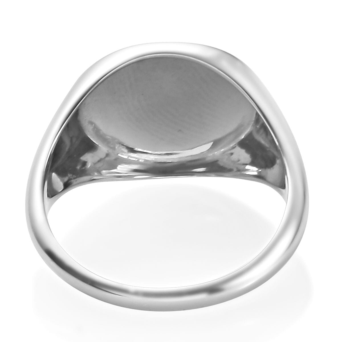 Signature Collection 950 Platinum Signet Ring, Platinum wt 5.25 Gms