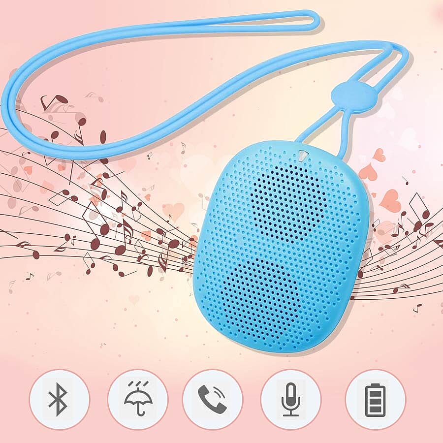 Audiosonic Beat Portable Bluetooth Speaker - Blue