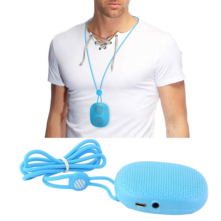 Audiosonic Beat Portable Bluetooth Speaker - Blue