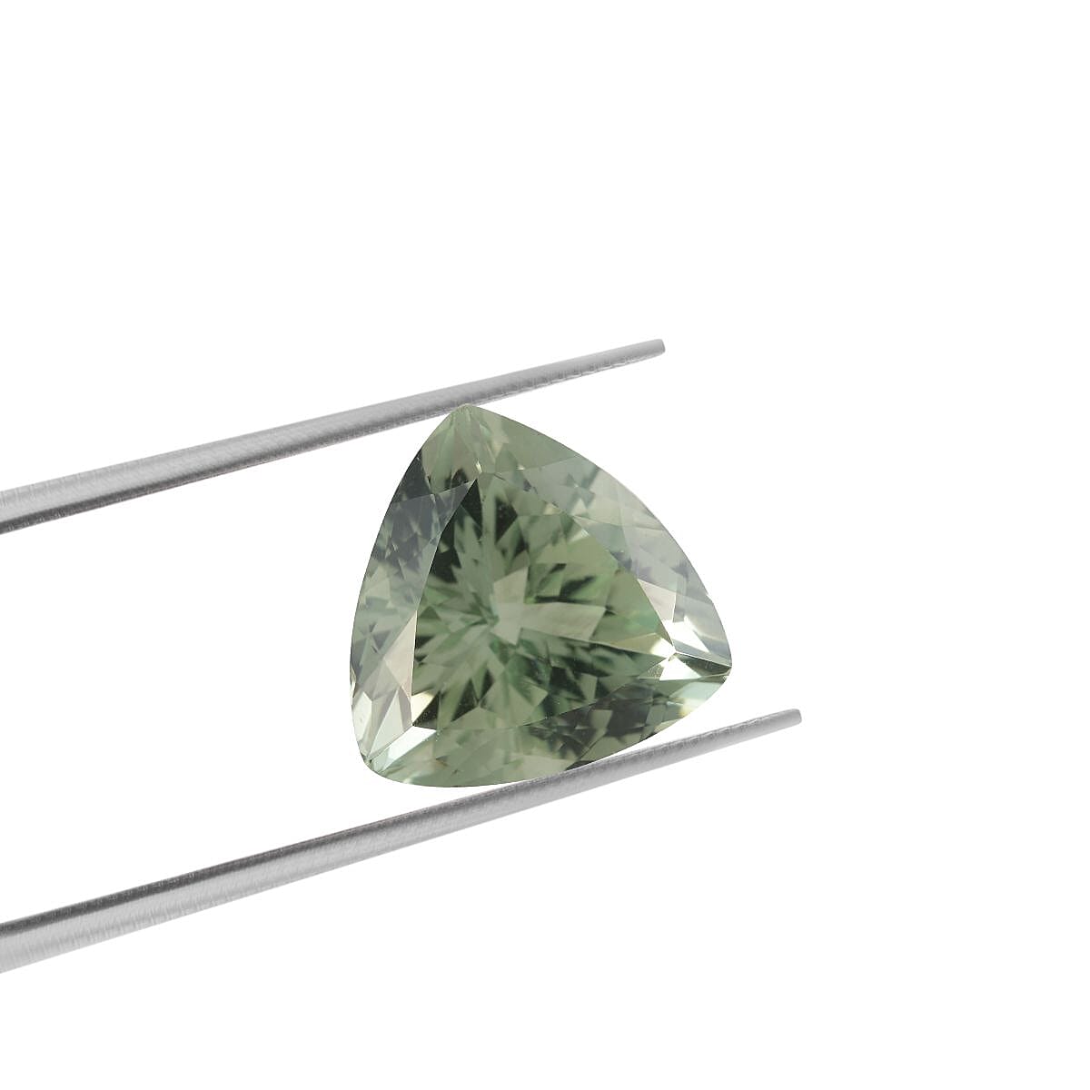 AAA Prasiolite Trillion 16 Faceted 11.55 Cts