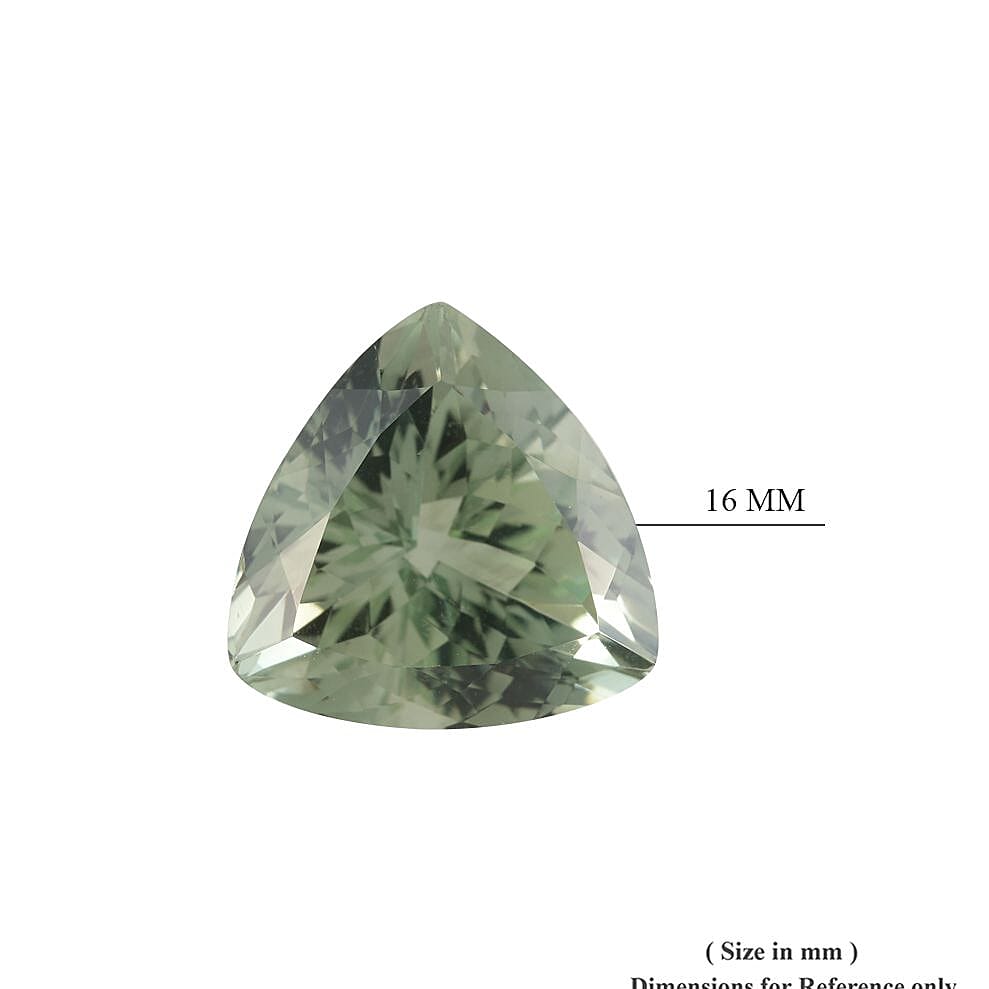 AAA Prasiolite Trillion 16 Faceted 11.55 Cts