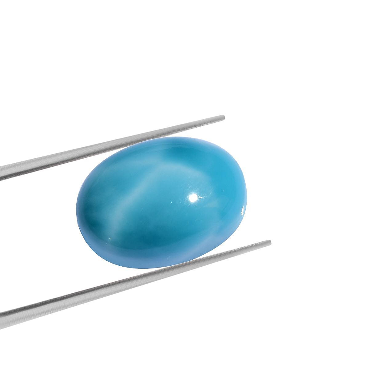 AAA Larimar Oval 14x10 Cabochon 6.15 Cts