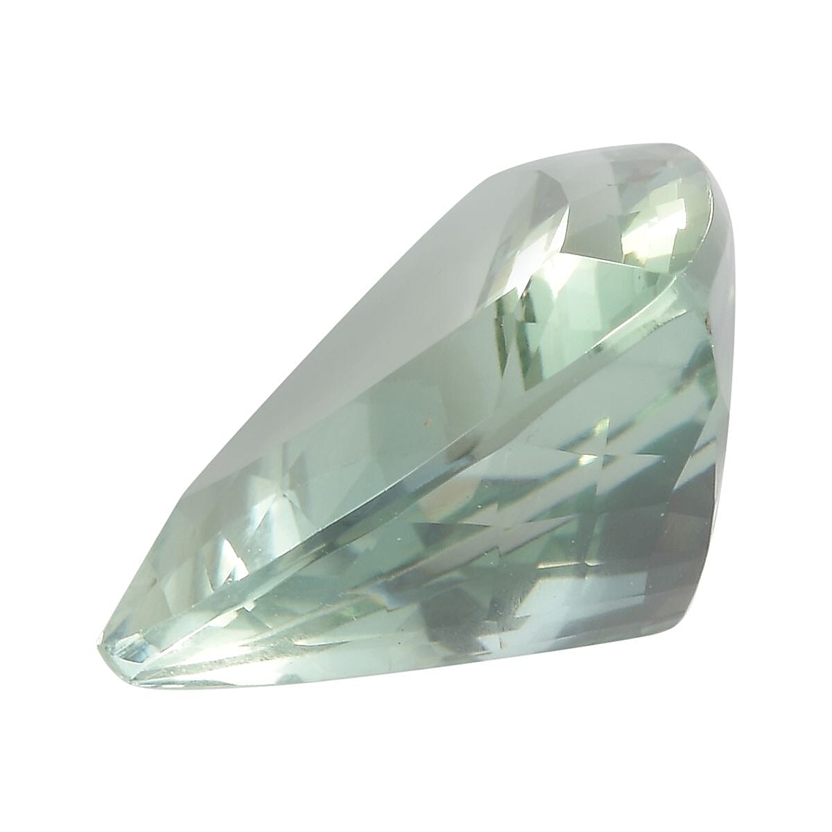 AAA Prasiolite Trillion 18 Faceted 14.67 Cts