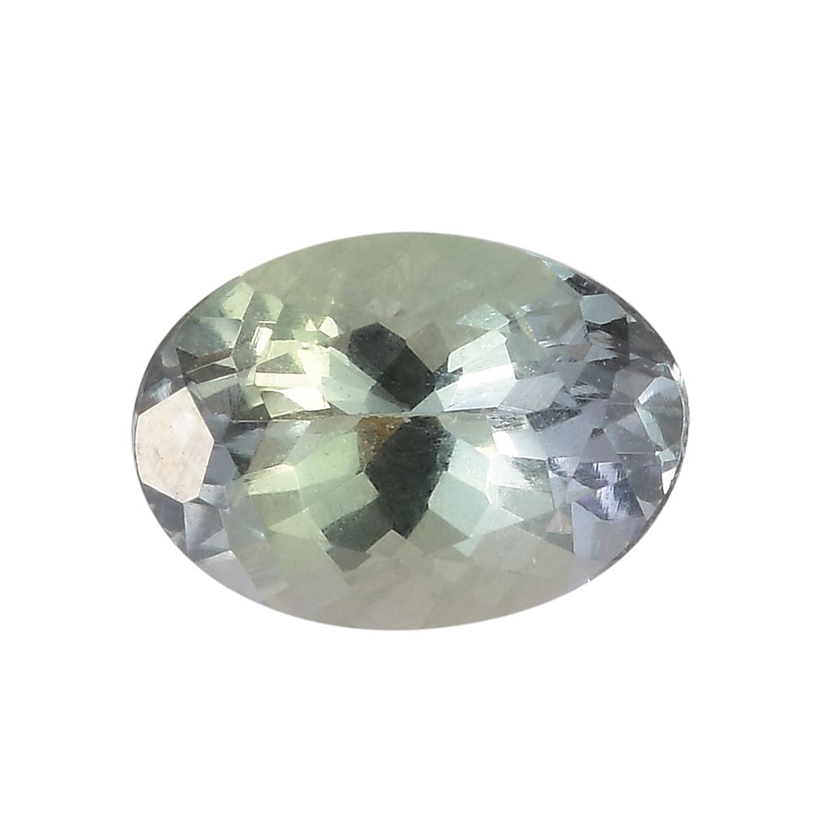 AAA Green Tanzanite Oval 7x5 Faceted Cts