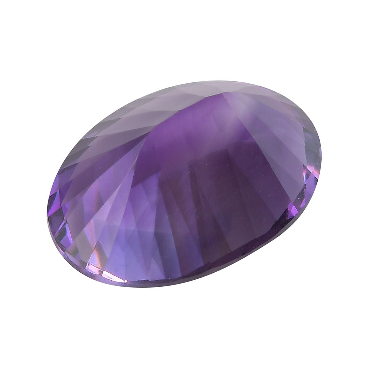 AAA Uruguay Amethyst Oval 18x13 Concave 10.40 Cts