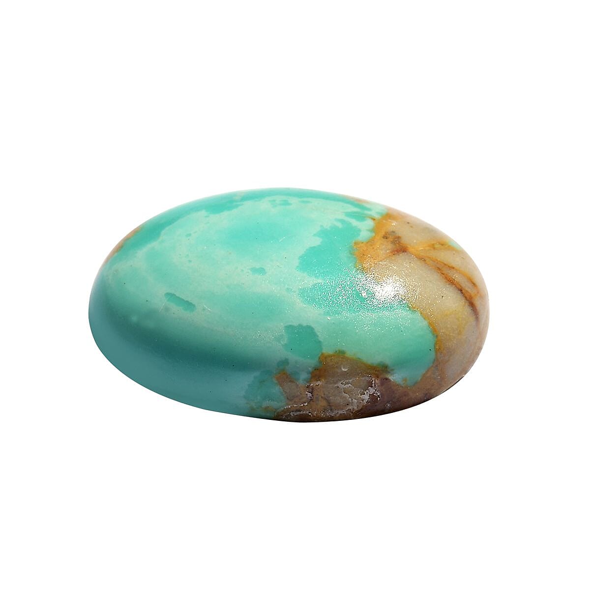 AAA Royston Turquoise Oval 18x13 Cabochon 8.95 Cts