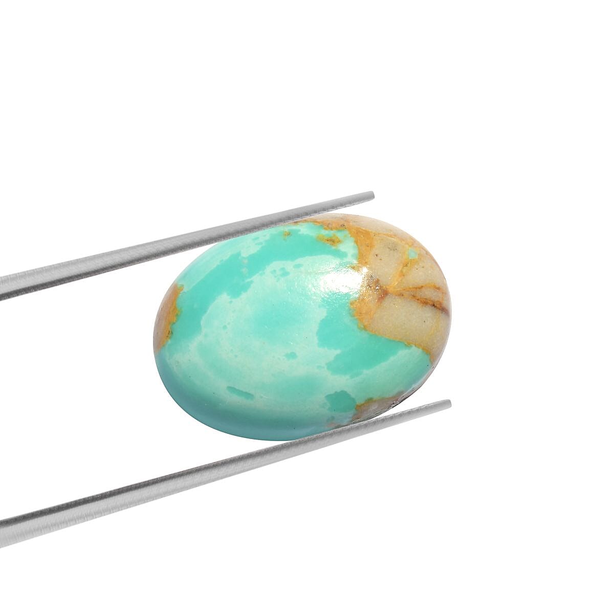 AAA Royston Turquoise Oval 18x13 Cabochon 8.95 Cts