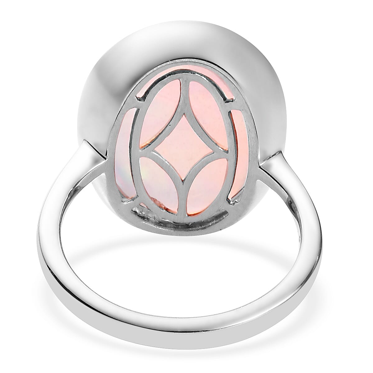 RHAPSODY 950 Platinum Ethiopian Welo Opal Ring 7.75 Ct, Platinum wt. 5.50 Gms