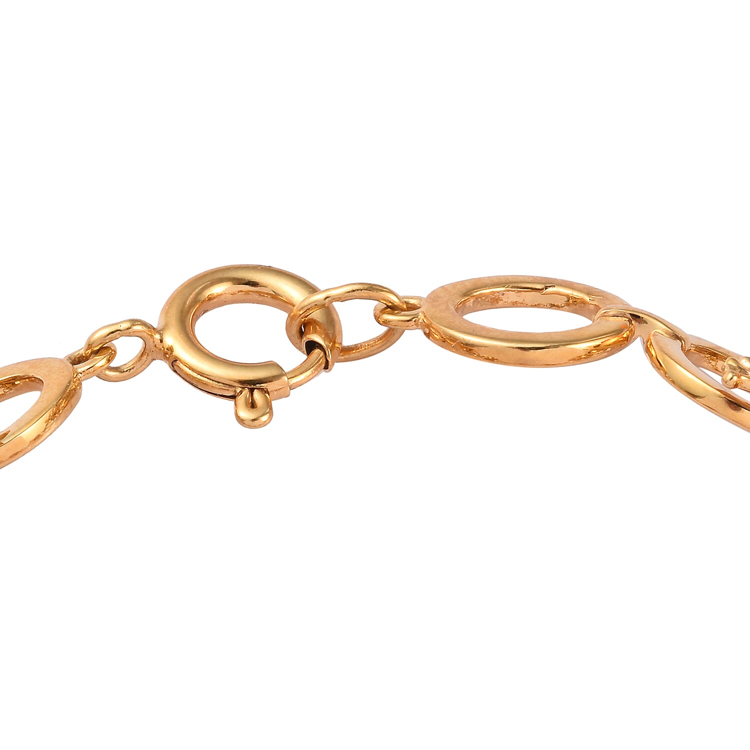 GP - Chrome Diopside and Blue Sapphire Enamelled Frog Link Bracelet (Size 7) in 14K Gold Overlay Sterling Silver, Silver wt 24.48 Gms