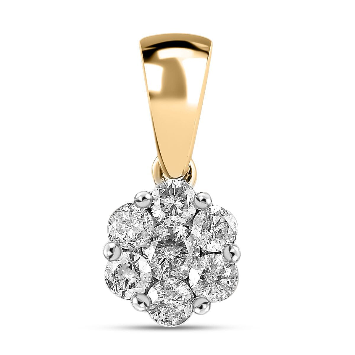 Certified hot sale diamond pendant