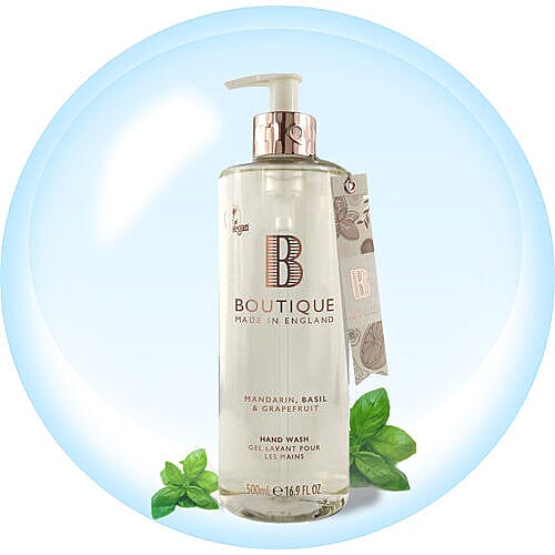Boutique- Mandarin, Basil & Grapefruit Hand Wash - 500ml