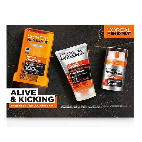 LOreal Men Expert Alive & Kicking Gift Set (Incl.Hydra Energetic Shower ...