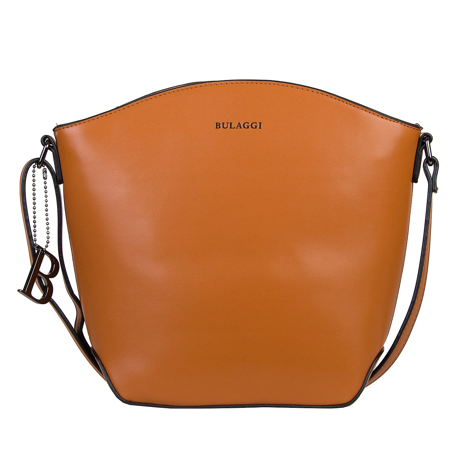 Bulaggi Collection - KAYLA Crossbody Bag with Adjustable Strap (20x09x25cm) - Burnt Orange Colour