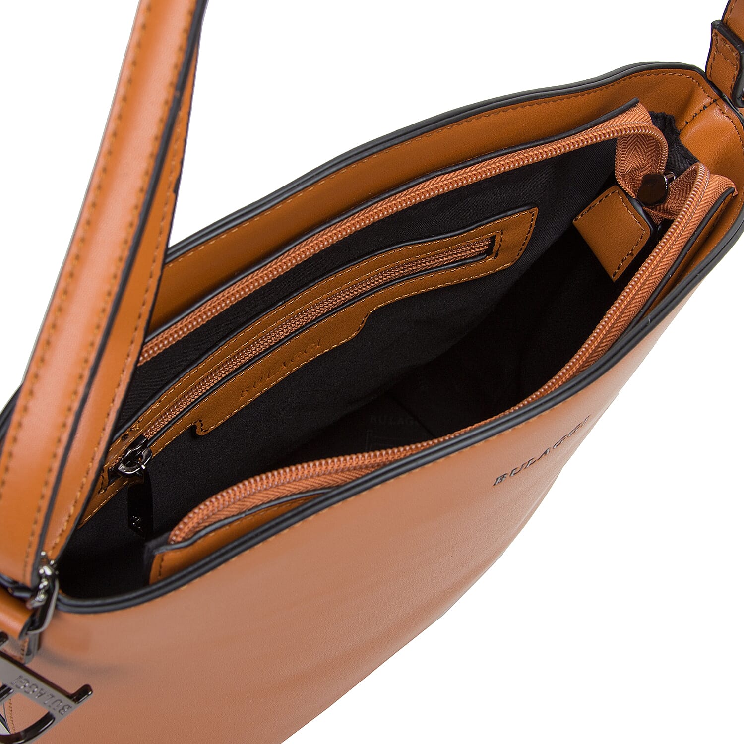 Bulaggi Collection - KAYLA Crossbody Bag with Adjustable Strap (20x09x25cm) - Burnt Orange Colour