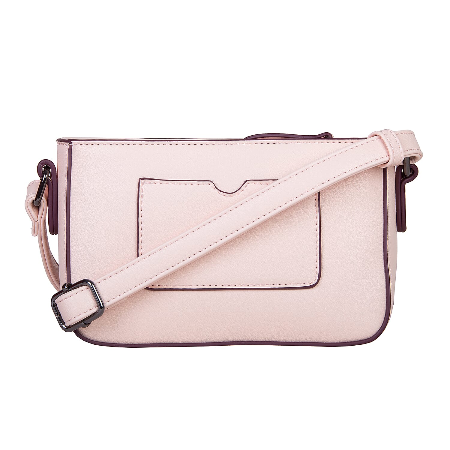 Bulaggi Collection - Penny Crossbody Bag with Adjustable Shoulder Strap (18x12x05cm) - Dusty Pink