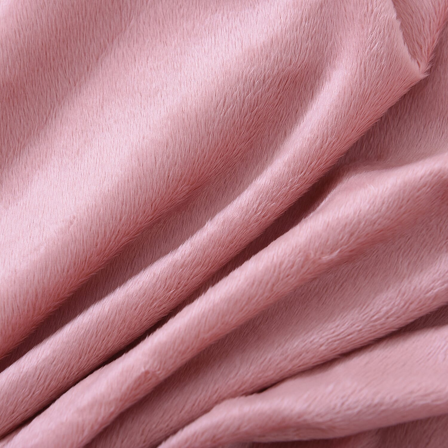 4 Piece Set White and Pink Floral Print Comforter, Fitted Sheet and 2 Pillow Covers