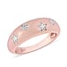 Diamond Star Ring in Sterling Silver