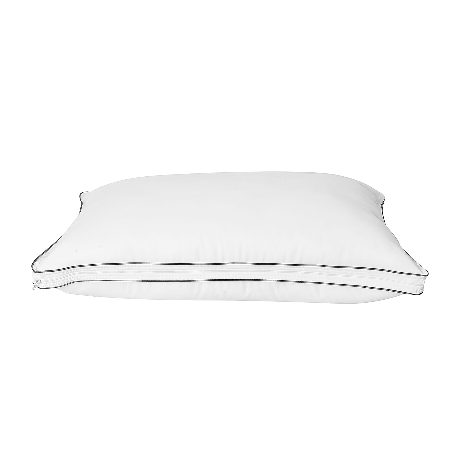 Lavender Infused Memory Foam Pillow (55x35x12cm) with Faux Down Cover(50x70cm)