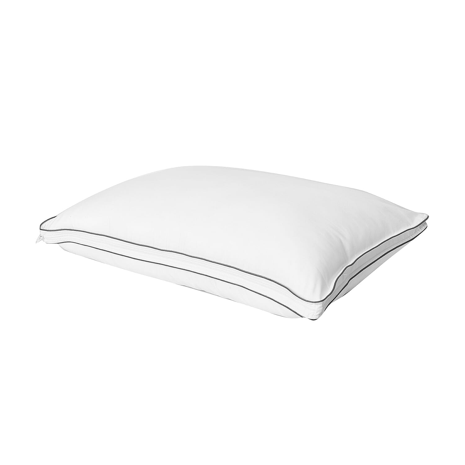 Lavender Infused Memory Foam Pillow (55x35x12cm) with Faux Down Cover(50x70cm)