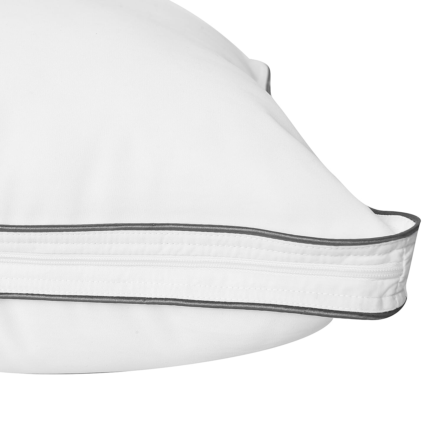 Lavender Infused Memory Foam Pillow (55x35x12cm) with Faux Down Cover(50x70cm)