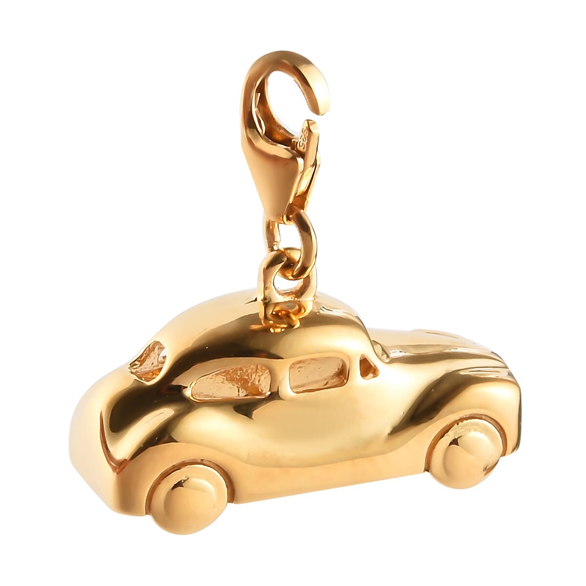Charms De Memoire - 14K Gold Overlay Sterling Silver Car Charm